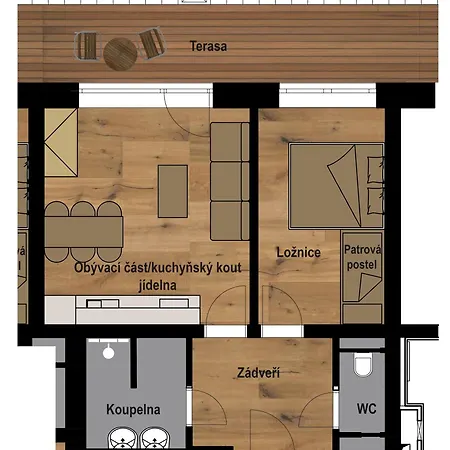 Apartmany Barth Holiday - Rezidence Krakonos Pec pod Snezkou Room photo